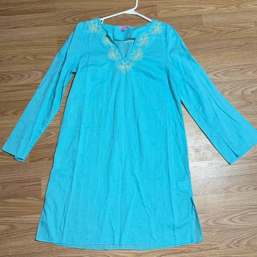 Lilly Pulitzer Elina Slub Tunic Size Medium